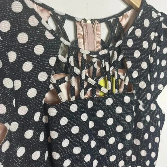 Maeve Anthropologie Aria Polka Dot Dress Size 2 Seen on Glee TV - Picture 8 of 10